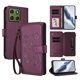 thumbnail image 1 of Funda Cartera Mariposa para [Motorola Edge 70 5G] con Soporte y Cremallera Violeta, 1 of 6
