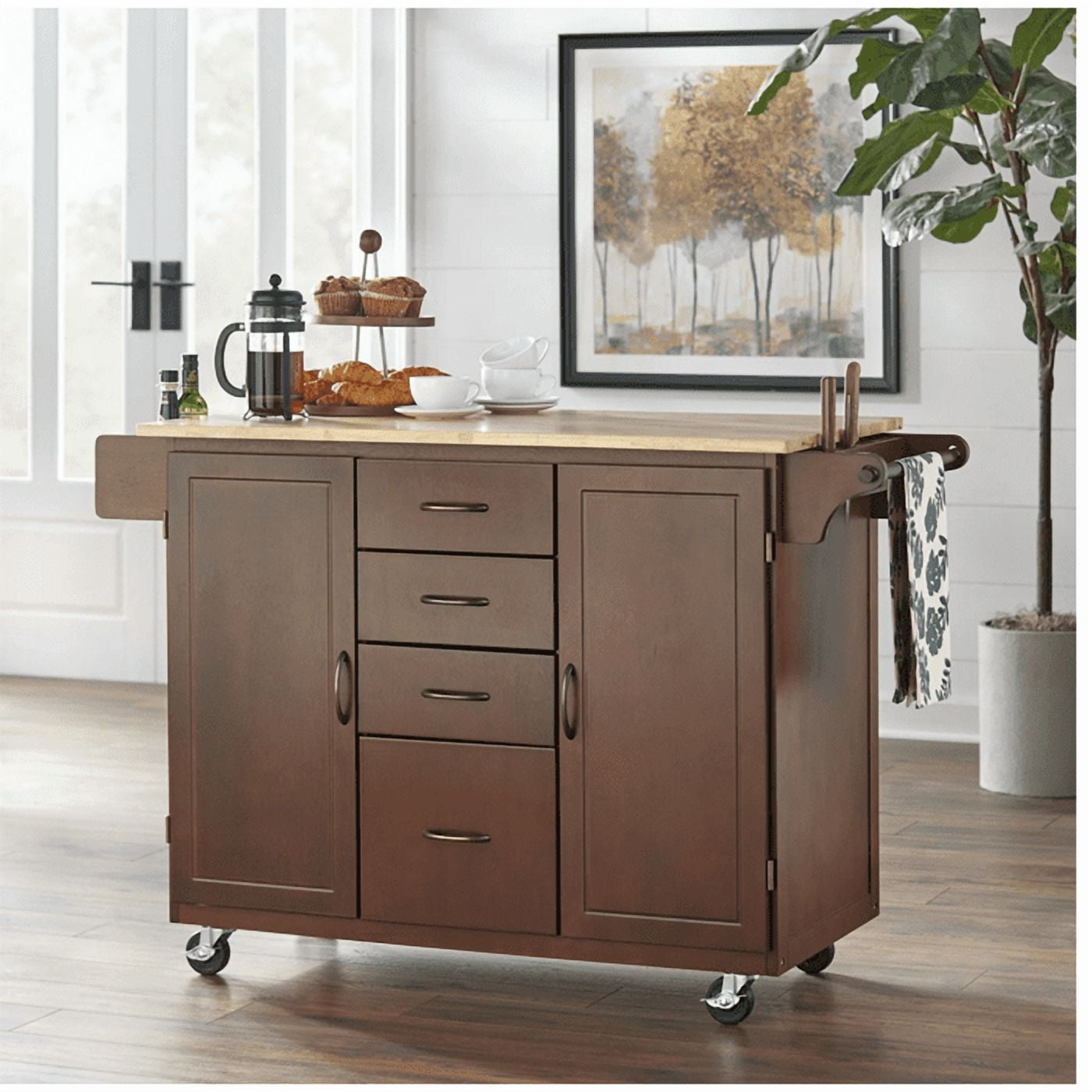 Muebles Santa Ana - Isla Buffet De Cocina Browm