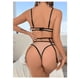 thumbnail image 3 of Set Lenceria Sensual de Encaje Floral con Ligas Talla Unica, 3 of 9