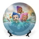 thumbnail image 1 of Bubble Guppies Plato decorativo de porcelana fina (bone china), plato decorativo de cerámica para hogar, oficina, soporte de pared, platos decorativos para dormitorio - 6 pulgadas (15 cm), 1 of 6
