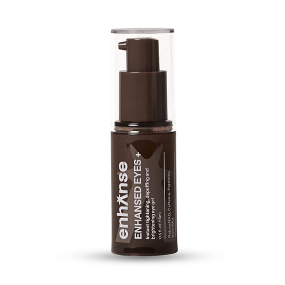 Gel para ojos ENHANSE 15 ml con cafeína y péptidos, iluminador