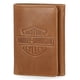 thumbnail image 1 of Cartera Harley‑Davidson Standard RFID color Cognac, 1 of 5