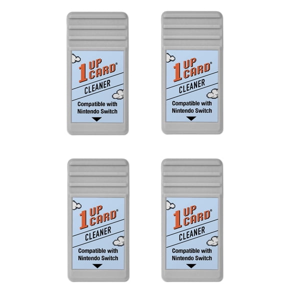 Limpiador de Consola 1UPcard Pack de 4 para Switch/Switch 2