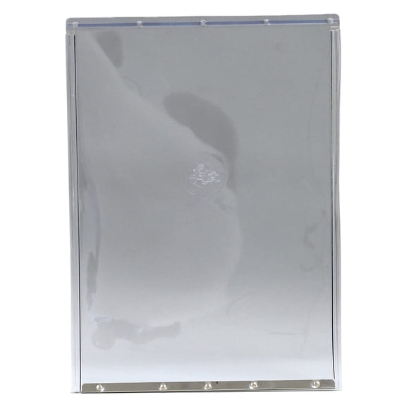 Solapa de repuesto Ideal Pet Products, de vinilo transparente, supergrande