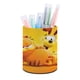 thumbnail image 1 of Garfield-theme Cylinder Pen Holder Pencil Organizer with Flannel Lining PVC Leather Material Cardboard Base for study work 10*8CM, 1 of 6