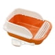 thumbnail image 1 of Caja De Arena Para Gatos Con Pala Desmontable Alta Bandeja Para Gatos Inodoro Para Gatos Naranja Grande, 1 of 5