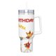 thumbnail image 2 of Vaso Térmico Gee Raffa Acero Inoxidable Con Asa 40 oz, 2 of 6