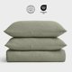 thumbnail image 5 of Juego de colchas EVERGRACEHOME de algodón tamaño king, 3 piezas, color verde, 5 of 9