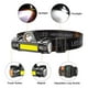 thumbnail image 5 of Linterna frontal recargable de 2 piezas, superbrillante y ligera, LED, con haz ajustable, ángulo y correa, resistente al agua, ideal para correr, acampar al aire libre, adultos y niños., 5 of 8