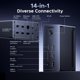 thumbnail image 2 of Estación de acoplamiento USB-C UGREEN Revodok Pro 314 para 3 monitores, 2 of 8