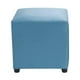 thumbnail image 1 of Pouf Cali 1c Felpa 30 Azul Petroleo, 1 of 4