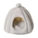 thumbnail image 2 of Bonita Cama Para Gatos, Casa Para Gatos, Cama Para Dormir Para Perros, Perrera Para Cachorros, Parte Inferior Antideslizante, Gris Claro M, 2 of 5