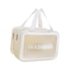 thumbnail image 1 of Neceser De Viaje, Bolsa De Maquillaje Con Separación En Seco Y Húmedo Para Natación, Senderismo, Hogar, Blanco, M, 1 of 5