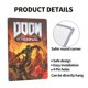 thumbnail image 4 of Doom Eternal Cartel de metal, decoración de pared con cartel de metal personalizado, regalos para aficionados, amigos, familia y seres queridos 30x20 cm, 4 of 6