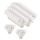 thumbnail image 2 of 30x Braguitas Desechables Transpirables Ajustables Para SPA Mujer Hombre Blanco, 2 of 5