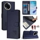 thumbnail image 1 of Funda tipo cartera FOXDOCK para Realme 11 5G/Realme 11X 5G con soporte, ranuras, RFID, diseño de gato, 1 of 5
