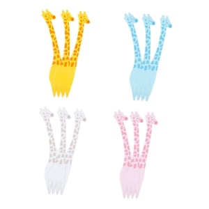 Bothyi - 12 Piezas Tenedores De Frutas Tenedores De Aperitivo Lindos Tenedores De Pastel Para Aperitivos Pasteles De Fiesta