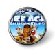 thumbnail image 1 of La era de hielo-Theme Round Button Badge: Premium Metal Construction, Ideal for High-End Events 2.8 cm, 1 of 6