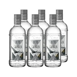 Alto Del Carmen - 6X Pisco Transparente 40° 750Cc