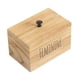 thumbnail image 1 of Contenedor De Cápsulas De Detergente, Contenedor De Pelusas, Organizador Con Tapa, Dispensador De Perlas De Detergente, Color Madera, 1 of 5