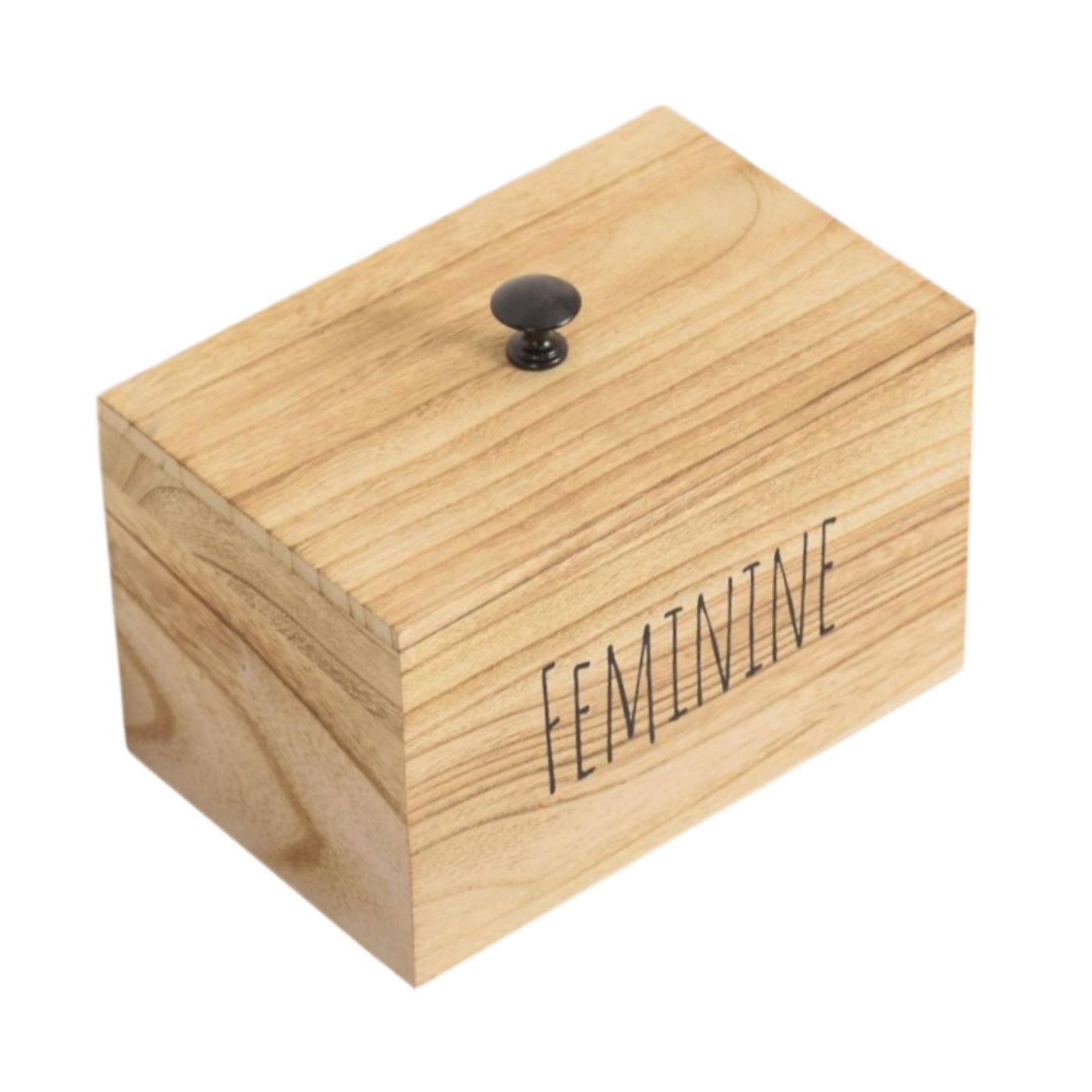 Bothyi - Contenedor De Cápsulas De Detergente, Contenedor De Pelusas, Organizador Con Tapa, Dispensador De Perlas De Detergente, Color Madera