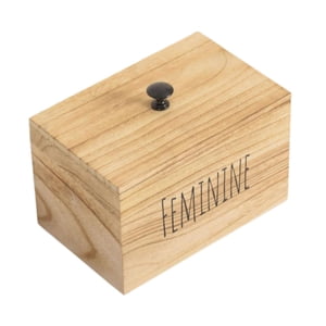 Bothyi - Contenedor De Cápsulas De Detergente, Contenedor De Pelusas, Organizador Con Tapa, Dispensador De Perlas De Detergente, Color Madera