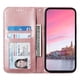 thumbnail image 2 of Funda Flip FOXDOCK para Samsung Galaxy A56 , Estilo Billetera con Diseño Rombo, Correa de Mano y Soporte, Uso Diario, 2 of 6