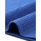 thumbnail image 5 of Blusa de Talla Grande para Mujeres Escuela Colegio con Volantes Cuello en V Mangas Abullonadas Texturizadas Camisas de Verano 1X Azul Real, 5 of 6