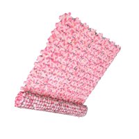 Magideal - Artificial Petal Privacy Fence Ornament Background Hedges Fences Multipurpose Flower Walls For Yard Outdoor Garden Wedding Backyard Rosado