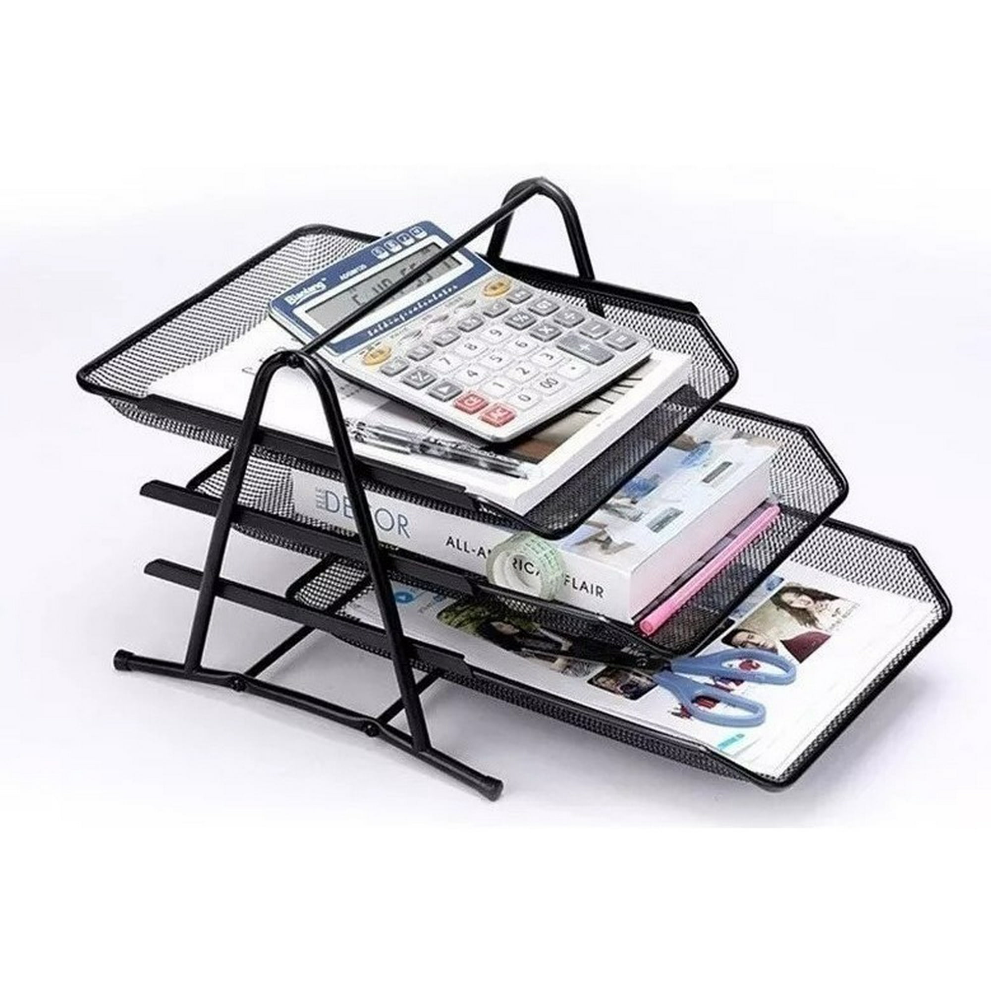 Genérico - Organizador Documentos Escritorio Oficina Archivador 3 Nivel