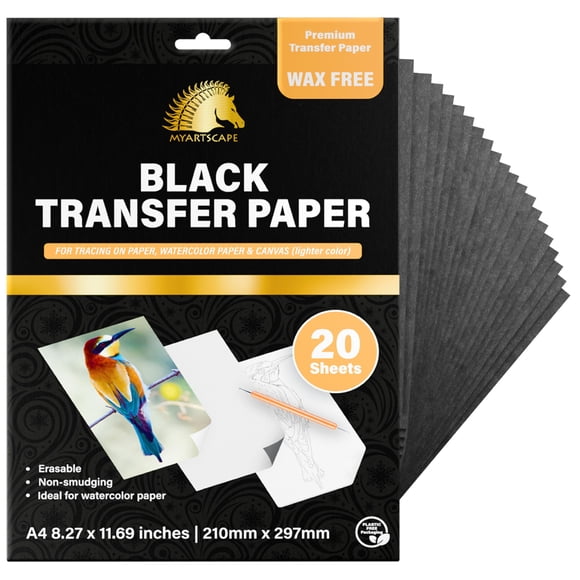 Papel De Transferencia Graphite 20 Hojas Tamaño A4