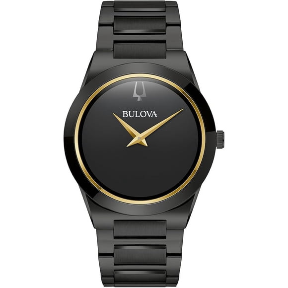 Reloj Bulova Millennia Modern Black Ion-Plated Stainless Steel Para Hombre