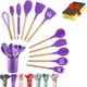 thumbnail image 1 of 12 Piezas De Palas Y Espátulas Utensilios Okaeri Reposterías purpura, 1 of 6