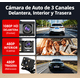 thumbnail image 5 of Cámara Dvr 3 Canales 1080p + Interior + Trasera Wifi, 5 of 7