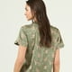 thumbnail image 3 of Pijama de Mujer Roma Short Verde Estampado, 3 of 4