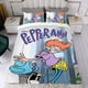 thumbnail image 4 of Pepper Ann Conjunto de sábanas temático, trío de piezas, cómodo y amigable con la piel, diseño único, regalo de decoración para el hogar para familiares, amigos y fans,135cm *200cm, 4 of 6