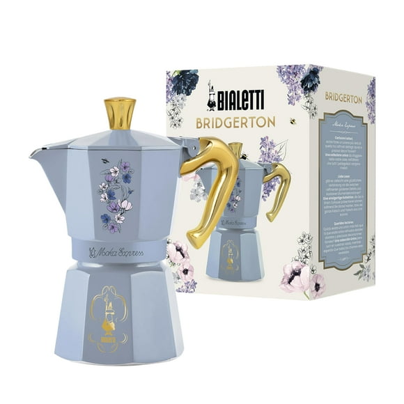 Máquina de café espresso Bialetti Moka Express Bridgerton, 6 tazas