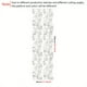 thumbnail image 3 of 1 Roll, Modern Leaves Branch Wallpaper, Black And White, Simple Nordic Thick Peel And Stick, Refrigerator Speaker Dryer Cabinet Oven Appliance Furniture Room Background Kitchen Renovation Wallpaper, H, 3 of 3