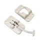 thumbnail image 5 of Pestillo de soporte de puerta de RV genérico Accesorio de cierre de puerta de RV Soporte de puerta exterior profesional para playa Autocaravanas Casas Hebilla izquierda blanca, 5 of 5