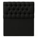thumbnail image 1 of Respaldo De Cama 1 Plazas Negro Capitone, 1 of 2
