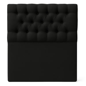 Ethan Desing - Respaldo De Cama 1 Plazas Negro Capitone
