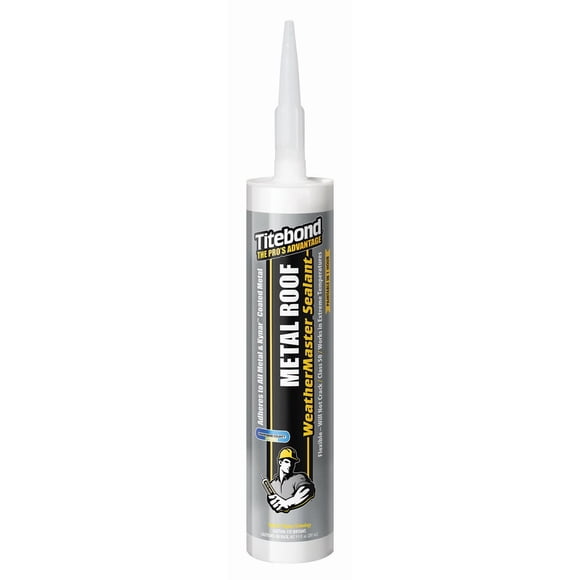 Sellador Titebond WeatherMaster Metal Roof 62501, color gris, 280 ml