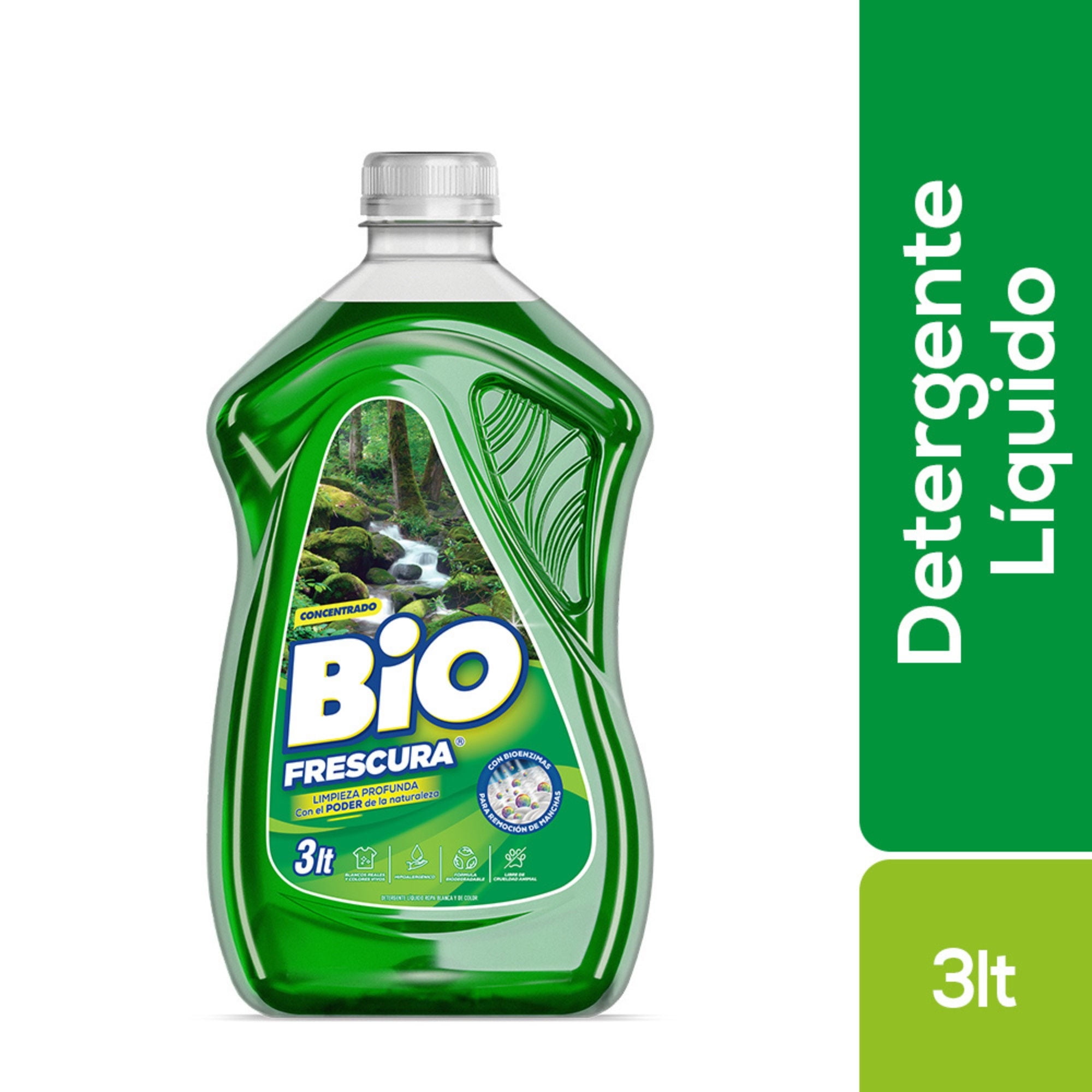 Bio Frescura - Detergente Líquido Bosque Nativo Botella