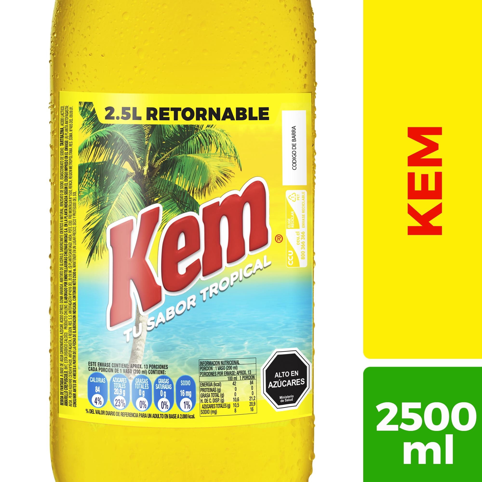 Bebida Sabor Piña Botella 2500 ml KEM