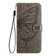 thumbnail image 3 of Funda cartera mariposa para Motorola Moto G15 Power con soporte y ranuras para tarjetas Gris, 3 of 5