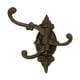 thumbnail image 4 of Hook de hierro fundido colgante giratorio de pared de la pared organización decorativa de colgilla de colgilla para el jardín de jardín de baño patio Alivio 14.5CMX13.5cm, 4 of 5
