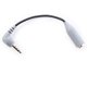 thumbnail image 2 of Adaptador Movo MC3 3,5 mm TRS a TRRS para iPhone y Android, 2 of 6