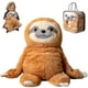 thumbnail image 1 of Peluche pesado ODOXIA Sloth de 2,27 kg con bolsa de transporte, 1 of 3
