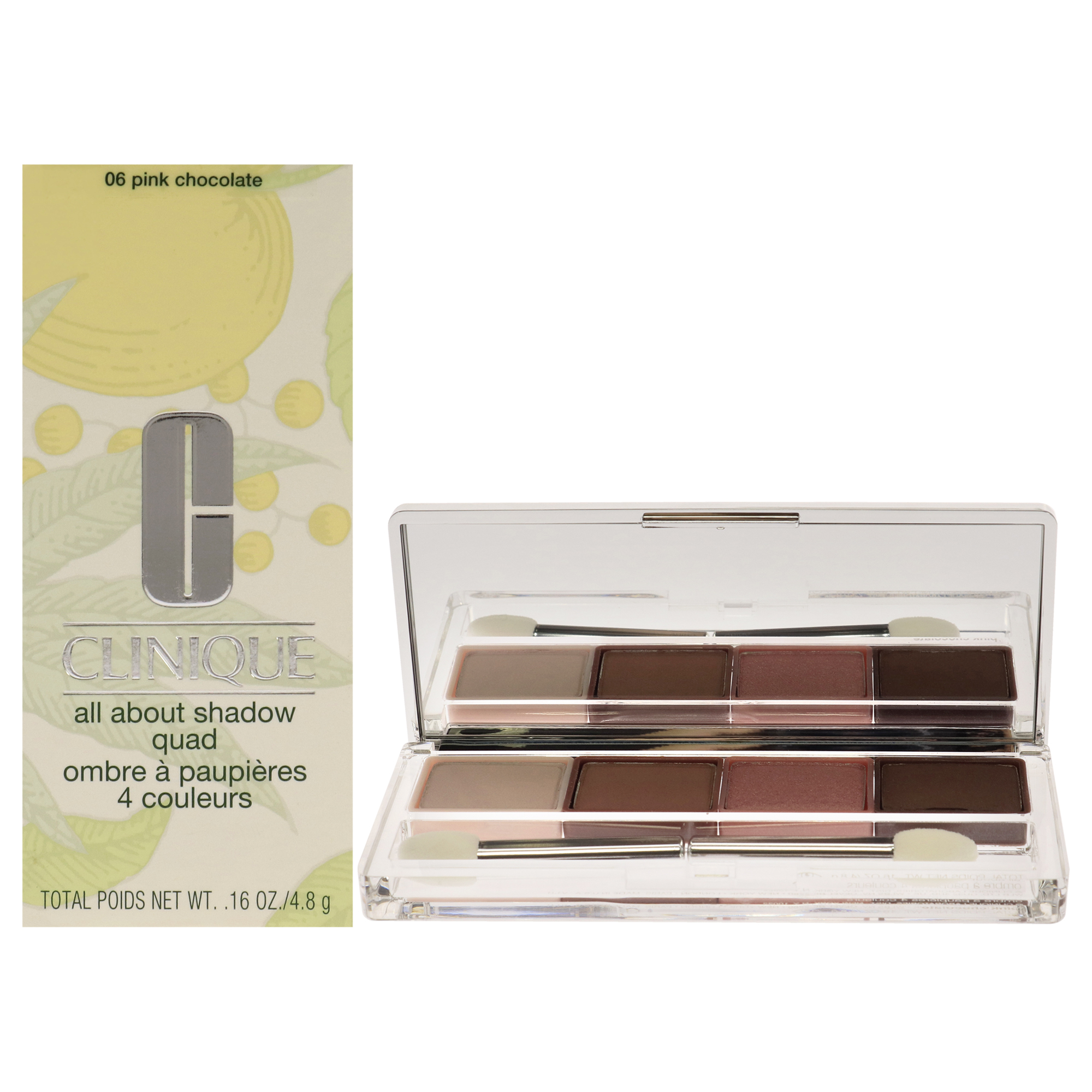 Sombra De Ojos Clinique Todo Sobre Shadow Quad Chocolate Rosa Mujer