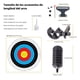 thumbnail image 5 of 40lbs Arco Recurvo Deportivo Para Adultos Con Set Accesorios con bolsa de almacenamiento, 5 of 10